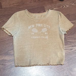 American Eagle New York City, 1992 Tennis team (crop top)